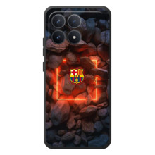 Чехол с картинкой ФК Барселона на Xiaomi Poco F8 Про