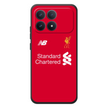 Чехол с картинкой ФК Ливерпуль на Xiaomi Poco F8 Про – Форма Ливерпуля