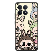 Чохол з Лабубу на Xiaomi Poco F8 Pro (Колаж Лабубу)