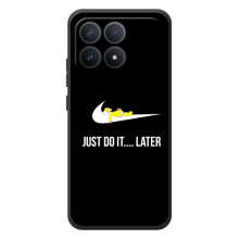 Чехол с логотипом Найк на Xiaomi Poco F8 Pro – Nike just do it