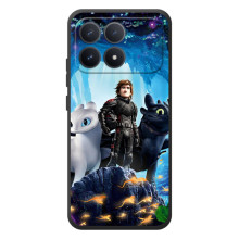 Чехол с принтом дракон Беззубик для Xiaomi Poco F8 Про – Иннинг с драконами