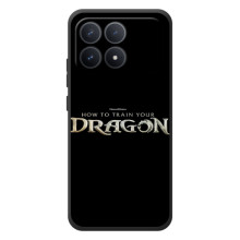 Чехол с принтом дракон Беззубик для Xiaomi Poco F8 Про – Надпись Дракон