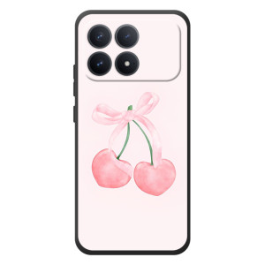 Чехол с розовым рисунком для Xiaomi Poco F8 Pro