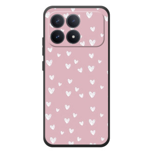 Чехол с розовым рисунком для Xiaomi Poco F8 Pro