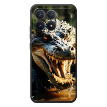 Чехол с картинкой «Хищники» для Xiaomi Poco F8 Pro – Крокодил