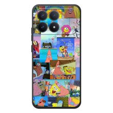 Силіконовий чохол Спанч Боб на قيقة Міаоі Поко F8 Про (Комікси Спанч Боб)