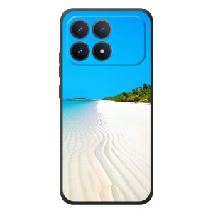 Летний Чехол на Xiaomi Poco F8 Pro – Море песок