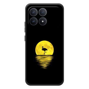 Летний Чехол на Xiaomi Poco F8 Pro – Желтый Закат
