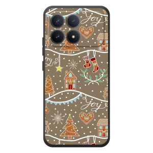 Новогодние, Праздничные Чехлы для Xiaomi Poco F8 Pro - 2024 год