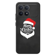 Різдвяні Чохли для Xiaomi Poco F8 Pro (VPrint) (Санта Крісмас)