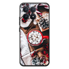 Різдвяні, Святкові Чохли для Шіаомі Поко Ф8 Про (Різдвяна атмосфера)