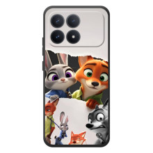 Силіконовий чохол з принтом Зоотрополіс для Xiaomi Poco F8 Pro – Персонажі Зоо