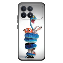 Силиконовый чехол с принтом Зоотрополіс для Xiaomi Poco F8 Pro