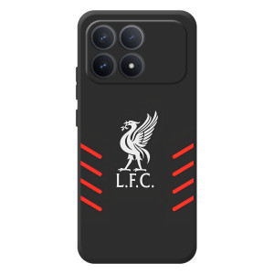 Силиконовые Чехлы принт Футбол на Xiaomi Poco F8 Pro – Эмблема Liverpool