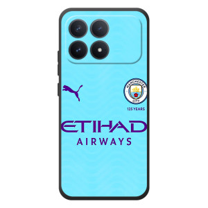 Силиконовые Чехлы принт Футбол на Xiaomi Poco F8 Pro – Man City