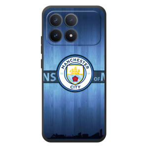 Силиконовые Чехлы принт Футбол на Xiaomi Poco F8 Pro – ManCity