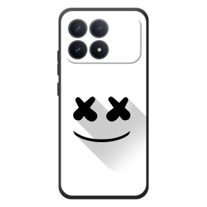 Силиконовые Чехлы (смешные стикеры) для Xiaomi Poco F8 Pro – Х-Х