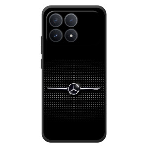 Силиконовый бампер с картинкой машины на Xiaomi Poco F8 Pro – Mercedes