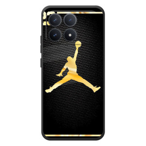 Силіконовый Чохол Nike Air Jordan на قيقة Міаоі Поко F8 Про – Джордан 23