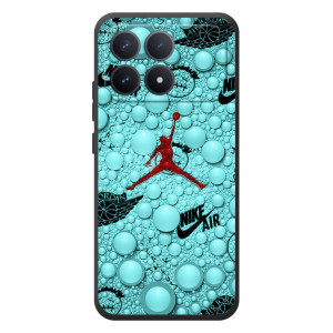 Силіконовый Чохол Nike Air Jordan на قيقة Міаоі Поко F8 Про – Джордан Найк