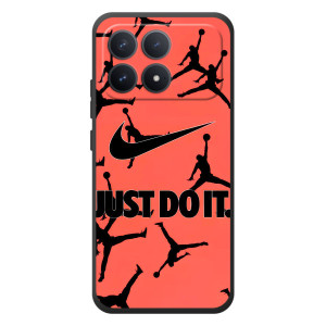 Силіконовый Чохол Nike Air Jordan на قيقة Міаоі Поко F8 Про – Just Do It