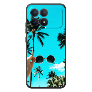 Силиконовый чехол с КАРТИНКАМИ лето для Xiaomi Poco F8 Pro (AlphaPrint)