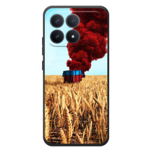 Чехол (TPU) с картинкой "Лого Пабг" на XiaoMi Poco F8 Pro (Дроп)