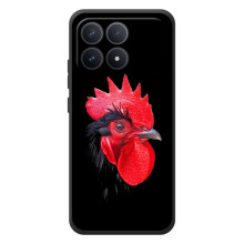 Силіконовий бампер з птичкою на Xiaomi Poco F8 Pro – Півень