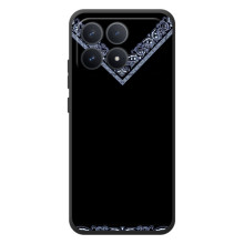 Силиконовый Чехол на Xiaomi Poco F8 Pro (Воротник вышиванки)