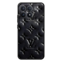 Текстурний Чохол Louis Vuitton для قيقة Міаоі Поко F8 Про (Чорний ЛВ)