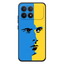 Украинские Чехлы для Xiaomi Poco F8 Pro с картинкой УПА (AlphaPrint) – Степан Бандера