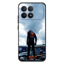 Чехол с прнтом Формула 1 на Xiaomi Poco F8 Pro – Гонщик 44