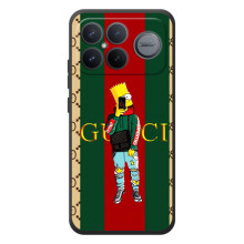 Брендновые Чехлы для Xiaomi Poco F8 Ultra - (PREMIUMPrint) – Барт ГУЧЧИ