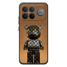 Чехлы для Xiaomi Poco F8 Ultra - Bearbrick Louis Vuitton (PREMIUMPrint) (Bearbrick)