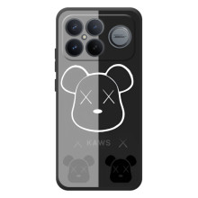 Чехлы для Xiaomi Poco F8 Ultra - Bearbrick Louis Vuitton (PREMIUMPrint) (БеарБрик глаза)