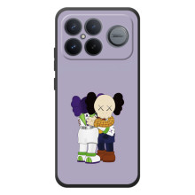 Чехлы для Xiaomi Poco F8 Ultra - Bearbrick Louis Vuitton (PREMIUMPrint) (Дружба Беарбрик)