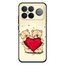Чехлы для любимой на :Xiaomi Поко F8 Ультра (VPrint) – Медвежонки