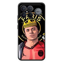 Чохол (TPU) з Футболістом на Xiaomi Poco F8 Ultra – Mbappe King