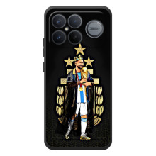 Чохли Лео Мессі Аргентина для Xiaomi Poco F8 Ultra (Мессі король)