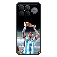 Чохли Лео Мессі Аргентина для Xiaomi Poco F8 Ultra (Щасливий Мессі)