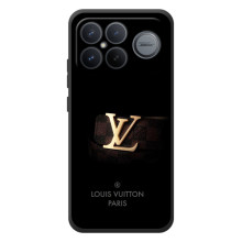 Чехлы Луи Витон для Xiaomi Poco F8 Ultra (AlphaPrint - LOUIS VUITTON) (ремешок LV)