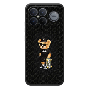 Чехлы Мишка Тедди для Xiaomi Poco F8 Альфа – GUCCI Teddy