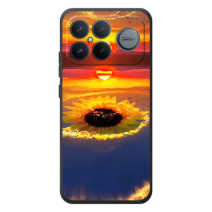 Чехлы с картинкой Подсолнухов для Xiaomi Poco F8 Альфа – Небо подсолнух
