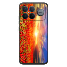 Чохли з картинкою (Тюльпани) на ШІаомі Поко F8 Ьlтра – Поле тюльпанів