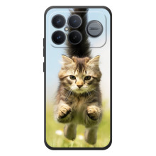 Чехлы с Котиками для Xiaomi Poco F8 Ultra (VPrint) (Прыжок кота)