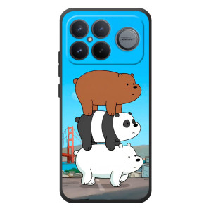 Чехлы с Пандами на Xiaomi Poco F8 Ultra – Друзья