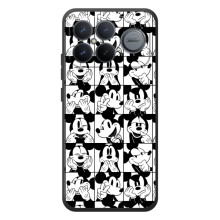 Чохли з принтом Міккі Маус на Xiaomi Poco F8 Ultra (Колаж Микки Маус)