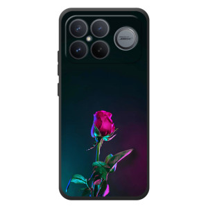 Чохли з принтом Троянд для Xiaomi Poco F8 Ultra – Нічна троянда