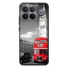 Чохол Біг Бен на ШІаомі Поко F8 Ьlтра – Червоний автобус