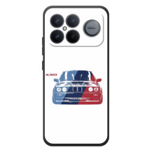 Чехол BMW для xaomi poco f8 ultra – BMW на белом